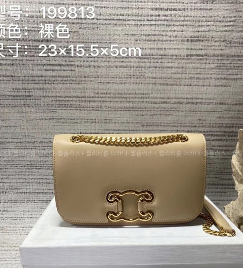 셀린느 199813 트리오페 프레임 숄더백 미듐