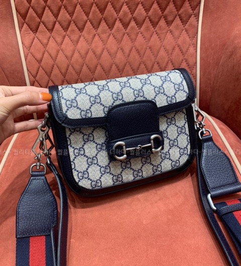 구찌 658574 홀스빗 1955 GG 숄더백 미니