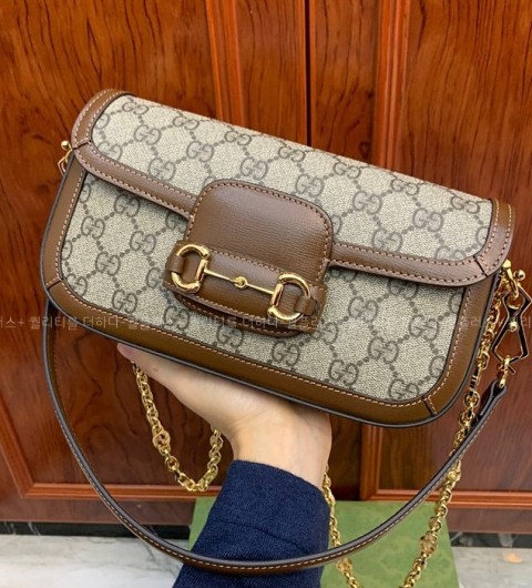 구찌 735178 홀스빗 1955 GG 체인 숄더백