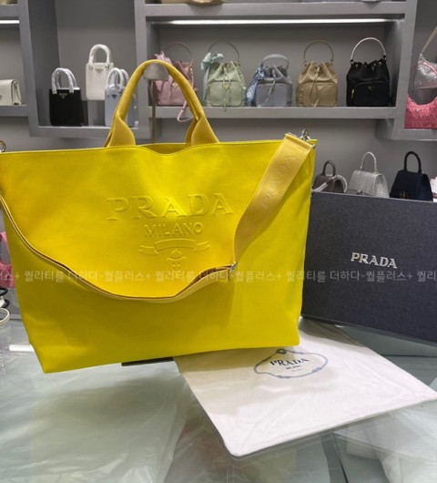 프라다 2GV081 토트 탑핸들백 라지