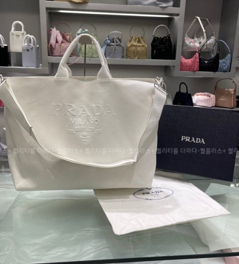 프라다 2GV081 토트 탑핸들백 라지