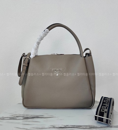 프라다 1BC170 다이노 레더 토트백