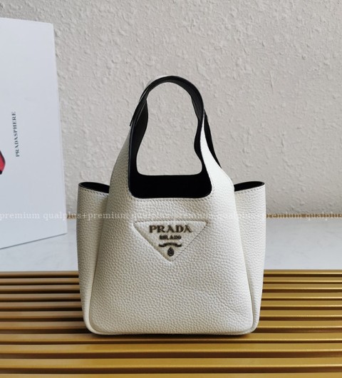 프라다 1BA349 플로 래더 토트 탑핸들백