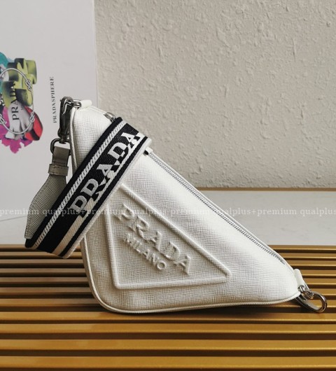 프라다 2VH155 사피아노 트라이앵글 숄더백 남녀공용