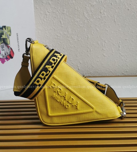 프라다 2VH155 사피아노 트라이앵글 숄더백 남녀공용