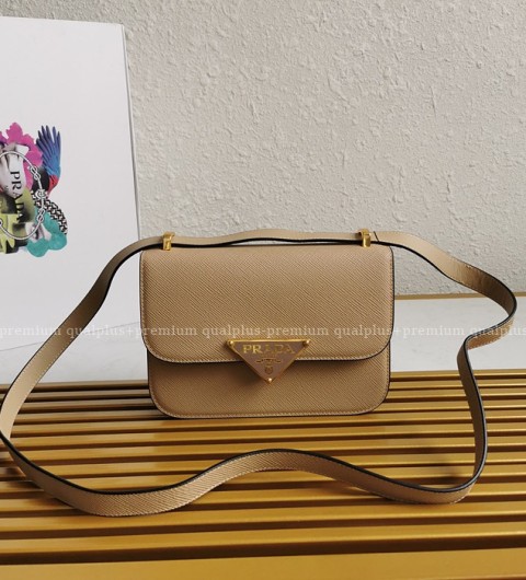 프라다 1BD320 삼각로고 사피아노 숄더백