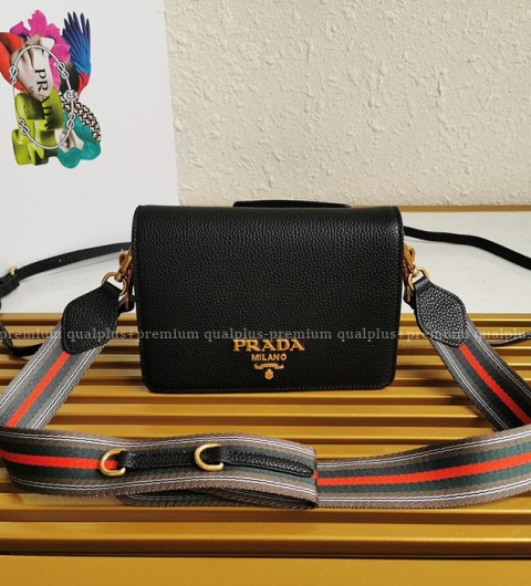 프라다 1BD102 비텔로 다이노 숄더백