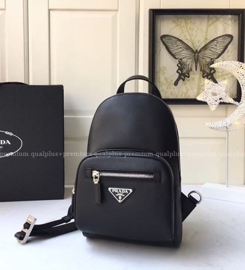 프라다 2VZ031 삼각 로고 원 숄더 백팩