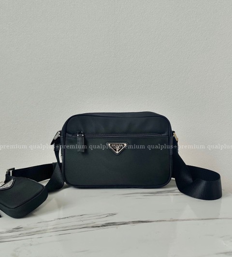 프라다 1BC167 포코노 리나일론 트라이앵글 로고 숄더백