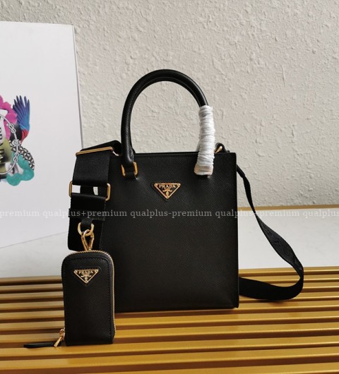 프라다 1BA333 사피아노 포켓 토트 탑핸들백