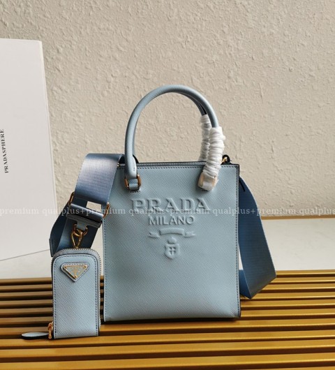 프라다 1BA333 사피아노 포켓 토트 탑핸들백