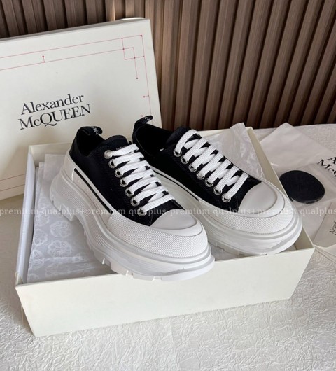 알렉산더 맥퀸 트레드 슬릭 레이스업 슈즈 스니커즈 남녀공용