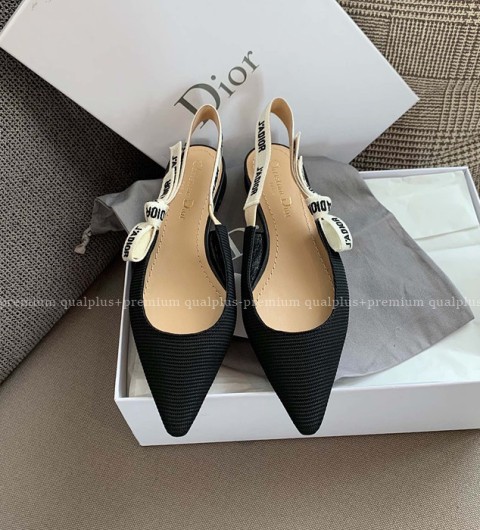 디올 J'Ad*or 자디* 슬링백 펌프스 플랫 여성용