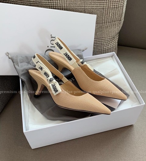 디올J'Ad*or 자디* 슬링백 펌프스 6.5cm 여성용