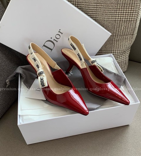 디올 J'Ad*or 자디* 슬링백 펌프스 6.5cm 여성용