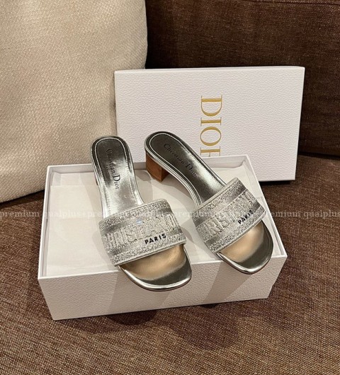 디올 Dway 디웨이 뮬 힐 여성용