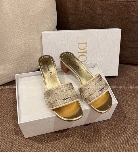 디올 Dway 디웨이 뮬 힐 여성용