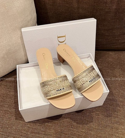 디올 Dway 디웨이 뮬 힐 여성용