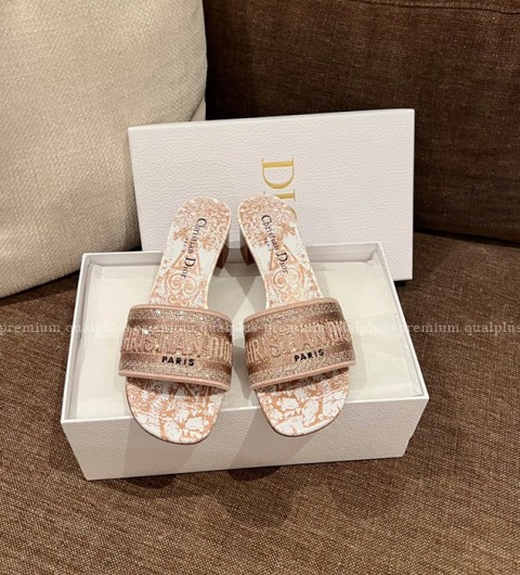 디올 Dway 디웨이 뮬 힐 여성용