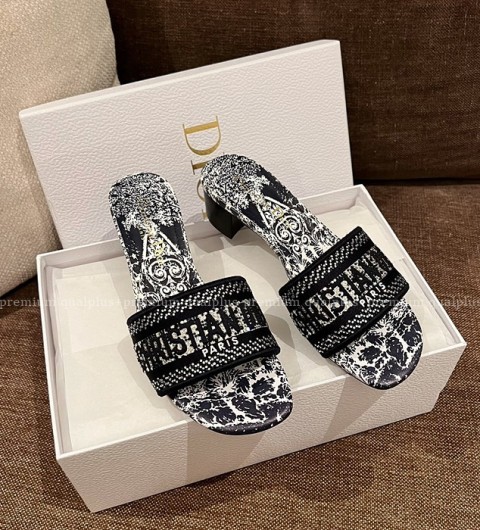 디올 Dway 디웨이 뮬 힐 여성용