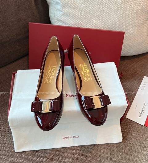 페라가모 바리나 발레리나 슈즈 3.5cm 여성용
