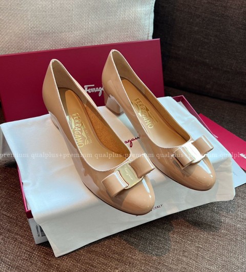 페라가모 바리나 발레리나 슈즈 3.5cm 여성용