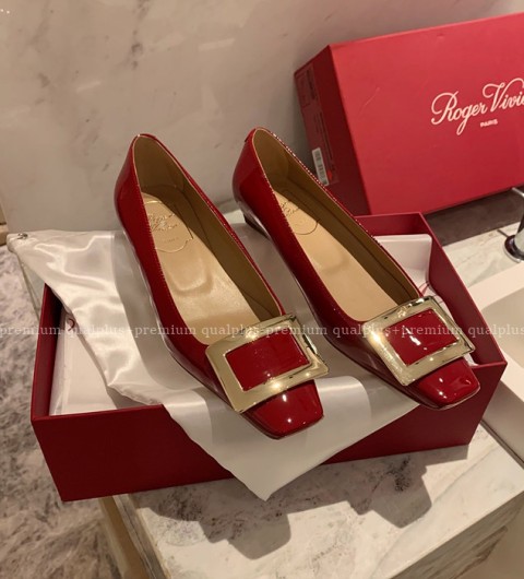 로저비비에 벨 비비에 메탈 버클 펌프스 2cm 여성용