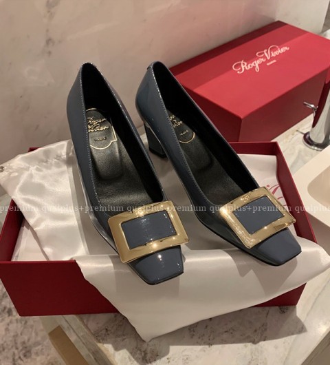 로저비비에 벨 비비에 메탈 버클 펌프스 4.5cm 여성용