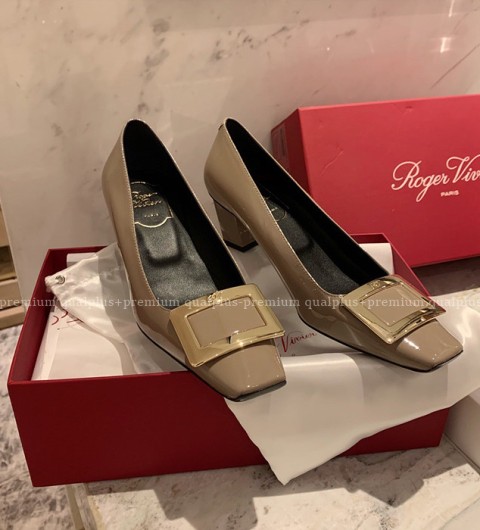 로저비비에 벨 비비에 메탈 버클 펌프스 4.5cm 여성용