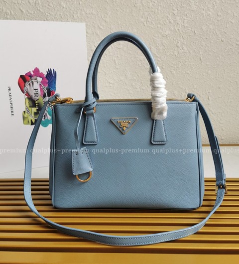 프라다 1BA863 더블집 사피아노 럭스 핸드백