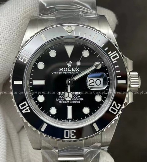 롤렉스 서브마리너 데이트 126610LN 세라믹 블랙 브레이슬릿 41mm 신형 로렉스