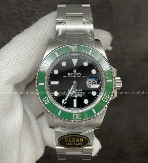 롤렉스 서브마리너 데이트 126610LN 스타벅스 세라믹그린 브레이슬릿 41mm 신형 로렉스