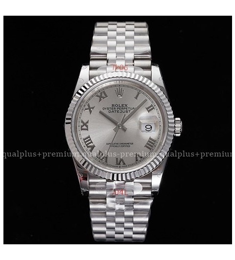 로렉스 데이저스트 36mm 신형 126234 실버다이얼 로만인덱스 쥬빌레 브레이슬릿 롤렉스