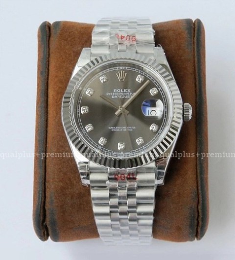 로렉스 데이저스트 41mm 126334 그레이다이얼 10P 다이아몬드 쥬빌레 브레이슬릿 롤렉스