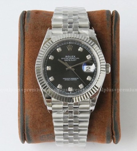 로렉스 데이저스트 41mm 126334 블랙다이얼 10P 다이아몬드 쥬빌레 브레이슬릿 롤렉스