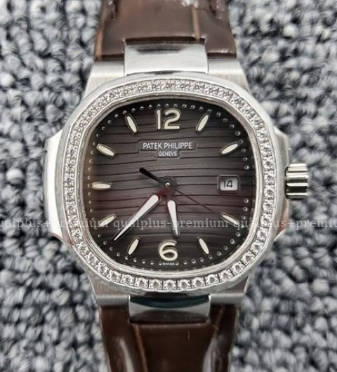 [국내배송] 파텍필립 노틸러스 여성 악어스트랩