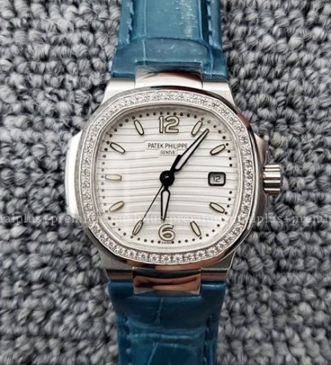 [국내배송] 파텍필립 노틸러스 여성 악어스트랩