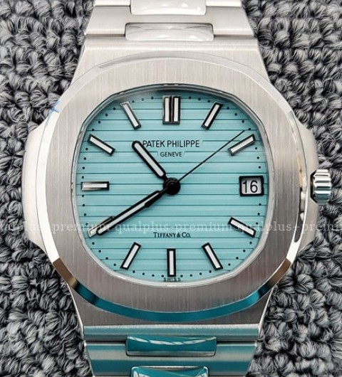 [국내배송] 파텍필립X티파니앤코 노틸러스 터콰이즈 블루