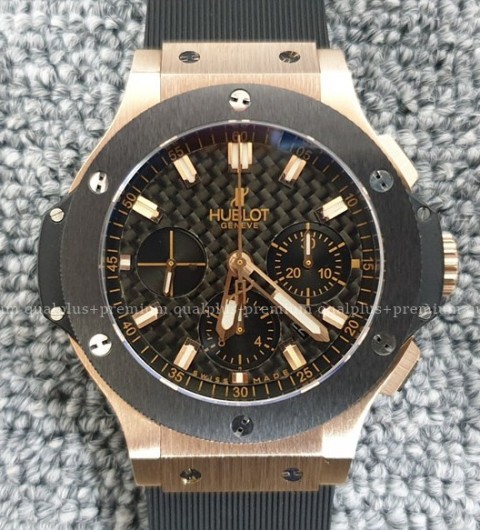 [국내배송] 위블로 빅뱅44MM 로즈골드 카본다이얼