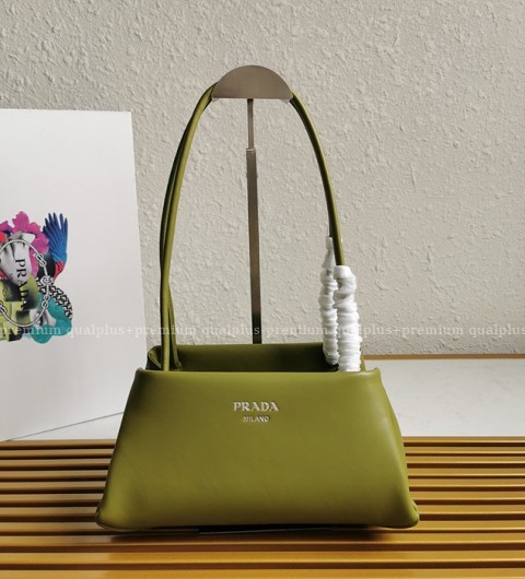 프라다 1BA368 레더 토트 탑핸들백