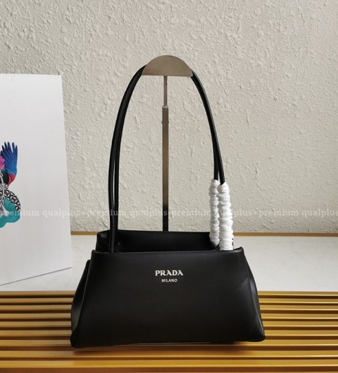 프라다 1BA368 레더 토트 탑핸들백