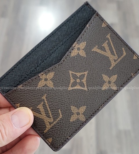 [국내배송] 루*비통 모노그램 블랙 포르트 카르트 카드지갑 남녀공용