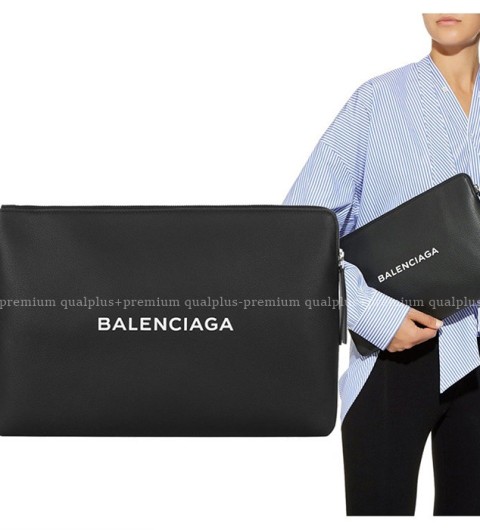 [국내배송] 발*시아가 에브리데이 로고 클러치 남성용