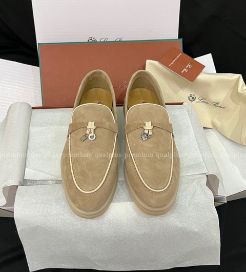 로로피아나 써머 참스 워크 로퍼 여성용