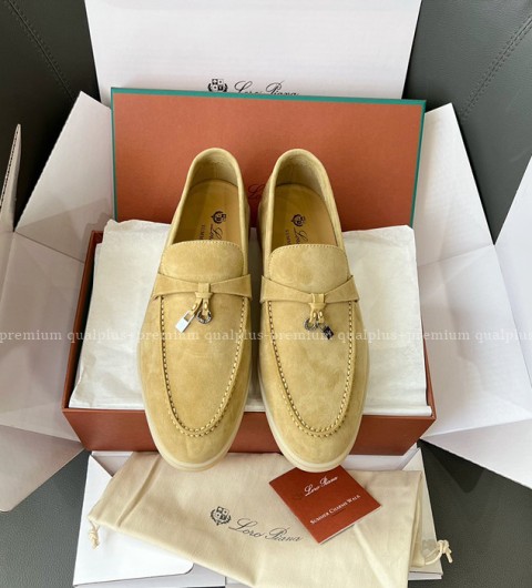 로로피아나 써머 참스 워크 로퍼 여성용