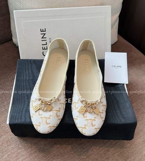 셀린느 트리오페 발레리나 슈즈 여성용