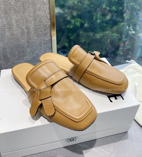 로에베 게이트 플랫 뮬 여성용