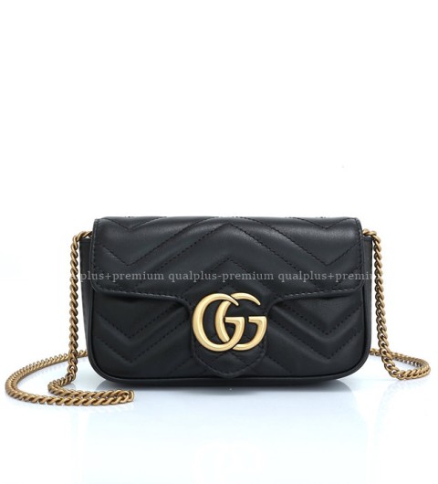 [국내배송] 구* 마틀라세 숄더 수퍼미니 [블랙]