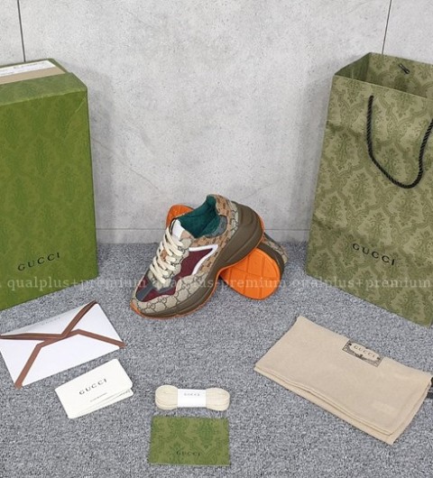 [국내배송] 구* 21SS 라이톤GG 슈프림 스니커즈 남녀공용