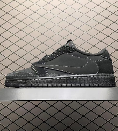 [국내배송] 트래비스 스캇 x 나*키 에어조던1 로우 블랙팬텀 님녀공용